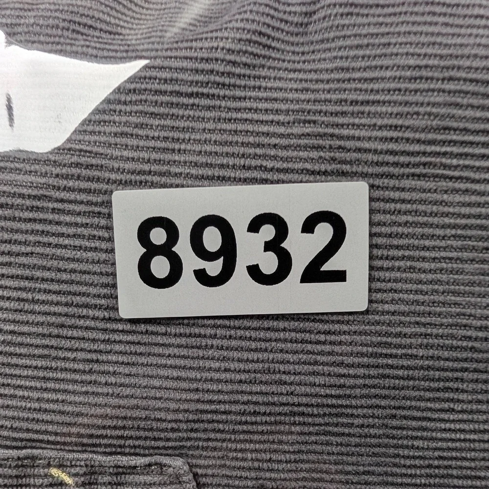 Brooks‎ Brothers Pants Mens 38x30 Gray Corduroy Stretch 5 Pocket Chino Casual - Picture 11 of 11